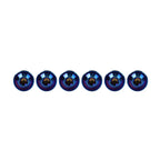 6 x M5x25mm Titanium Alloy Torx Head Bolts for Bike Motor - Blue