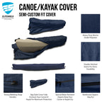 Kayak Storage Cover for Wilderness Systems Pungo 120