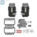 36L Hard Saddlebags for Motorcycle (Tour Trunk & Mounting Bracket)