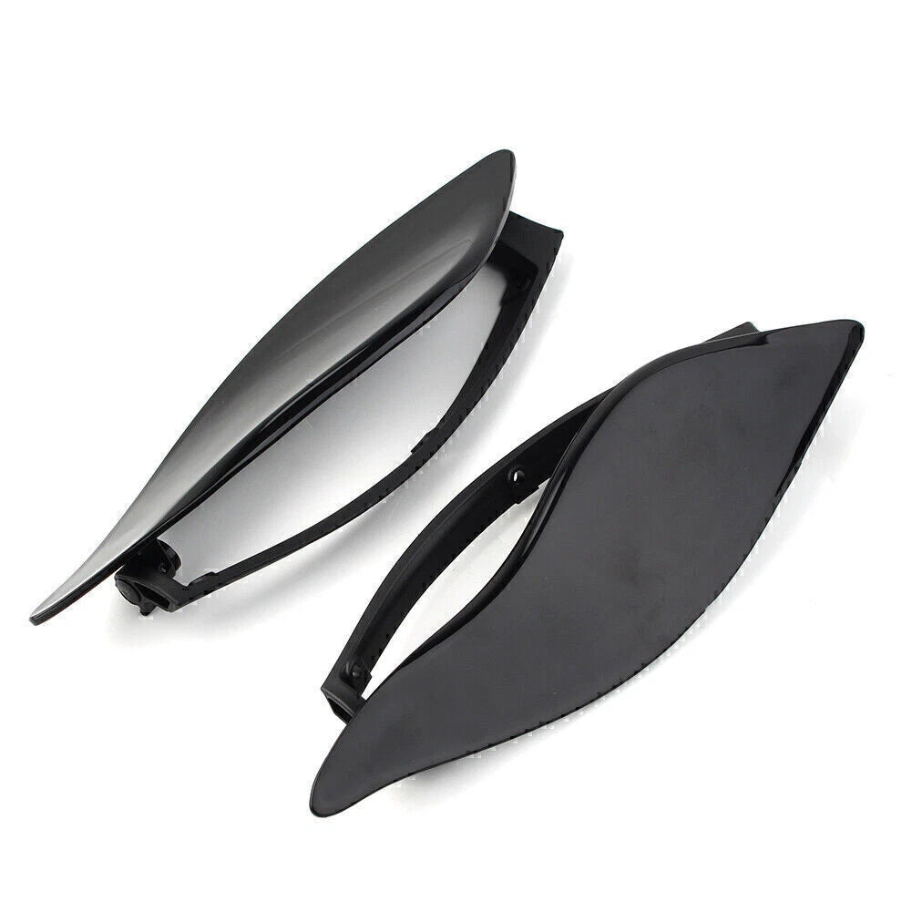 Pair Adjustable Fairing Air Deflectors for Harley Batwing Street Glide (2006–2023)