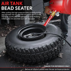 10 Gallon Air Blaster Bead Seater for High Pressure (120PSI, 7.5bar)
