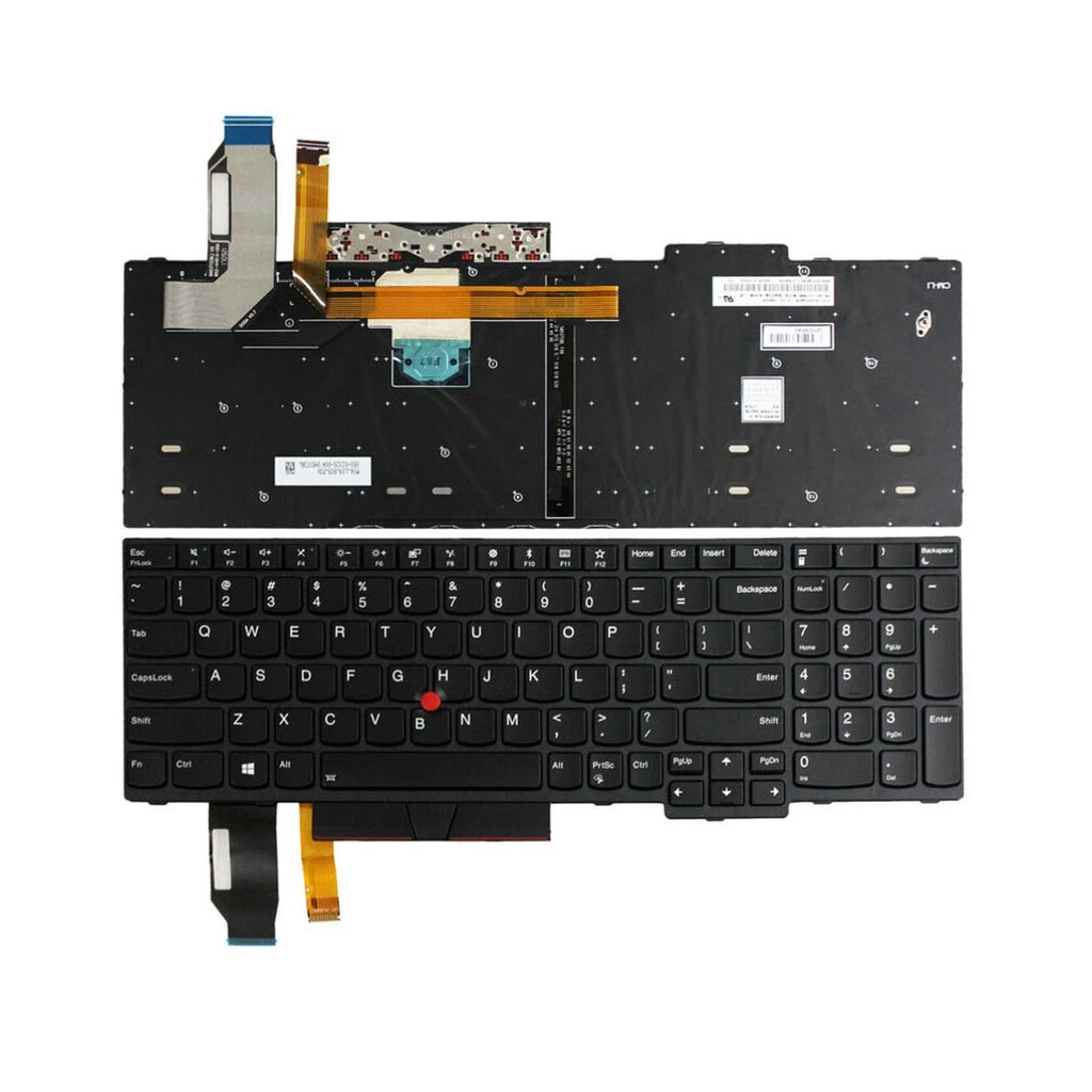 Backlit Keyboard for Lenovo ThinkPad E580 E585 L580 P52 (2017–2019) 01YP680