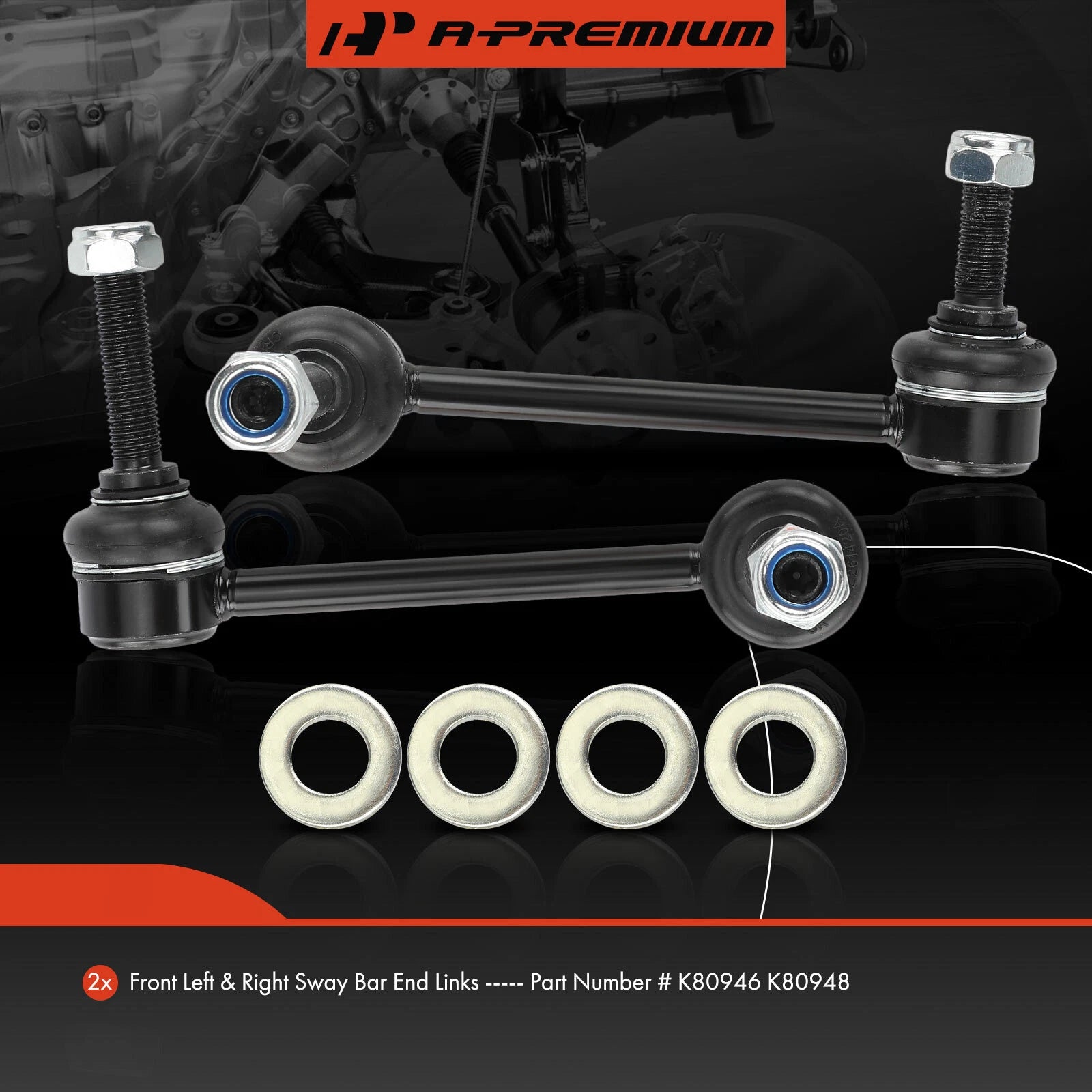 Front Side Stabilizer Bar Link for Toyota Tacoma (2005-2019)