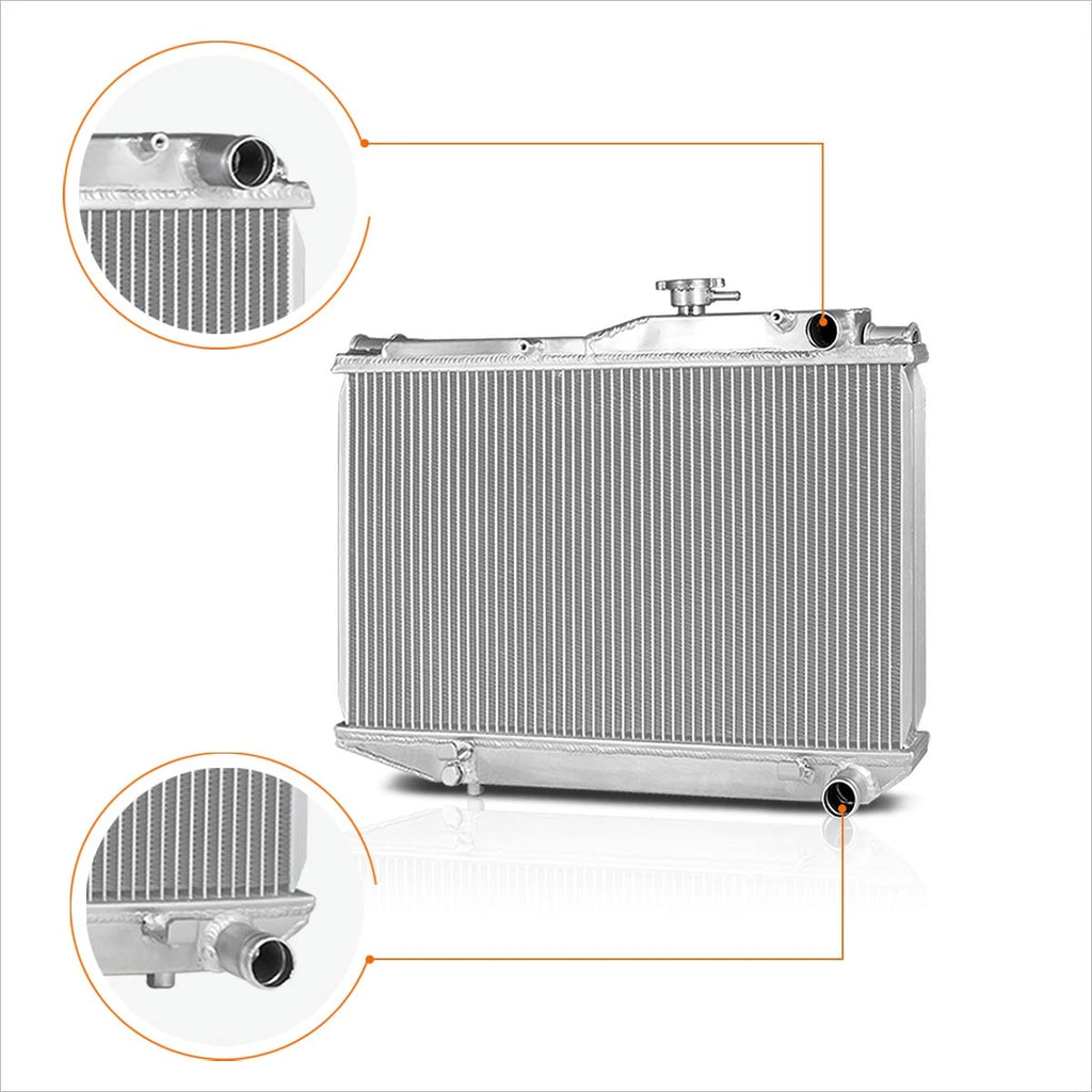 Performance Racing Radiator for Toyota Corolla AE86 4AGE (1984–1987)