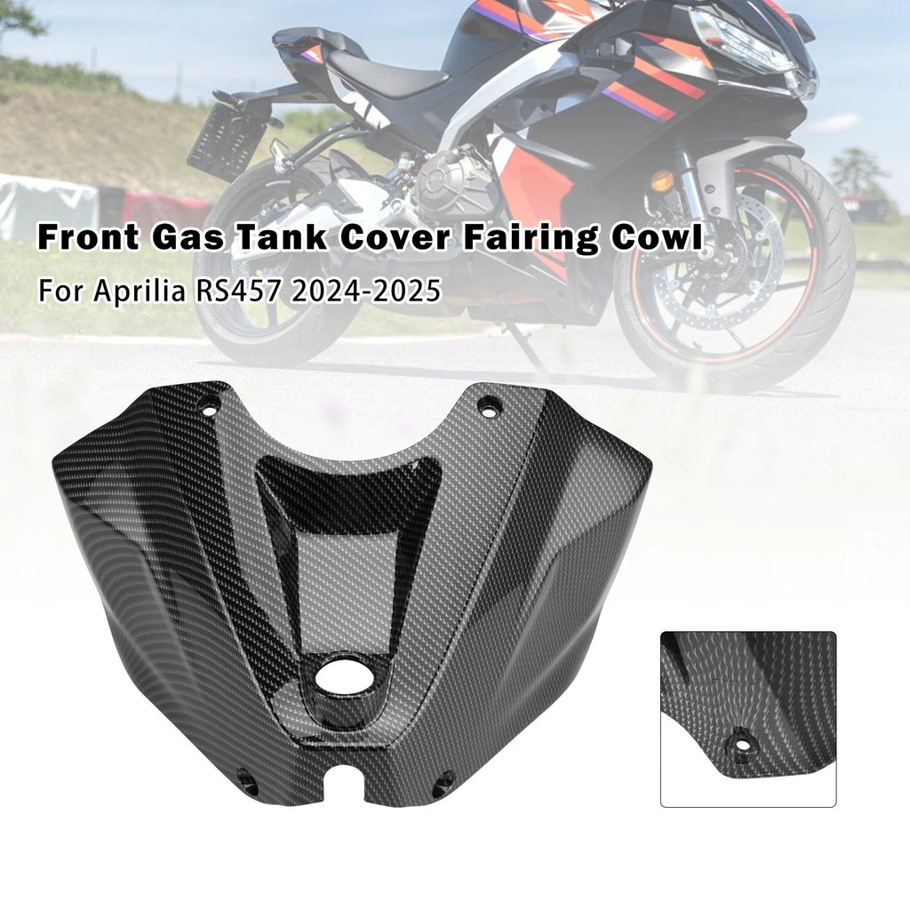 Front Gas Tank Cover Trim for Aprilia RS457 (2024–2025) Carbon
