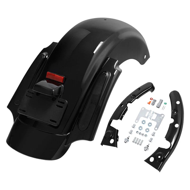 5" Extended Saddlebag with Rear Fender Smoke Lens for Harley Touring (2009–2013)