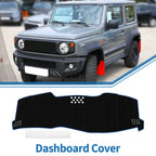 Dashboard Cover Mat for Toyota Avalon (2005–2010) Black Blue