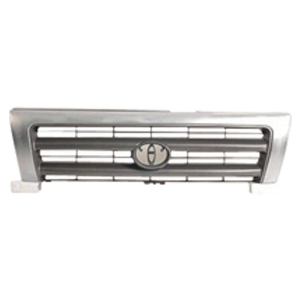 Replacement Chrome Plastic Front Grille (See compatibility Chart)