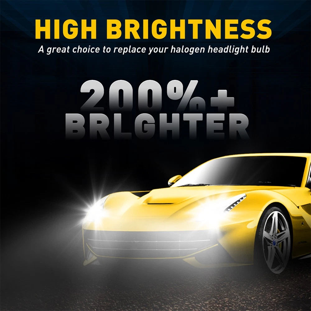 AUXITO H13 9008 LED Headlight Bulb for Ford F-150 (2004–2014)