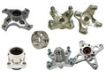 Front and Rear Hubs + Sprocket Brake Hub Lock Nut for Yamaha YFZ450R (2009–Present)