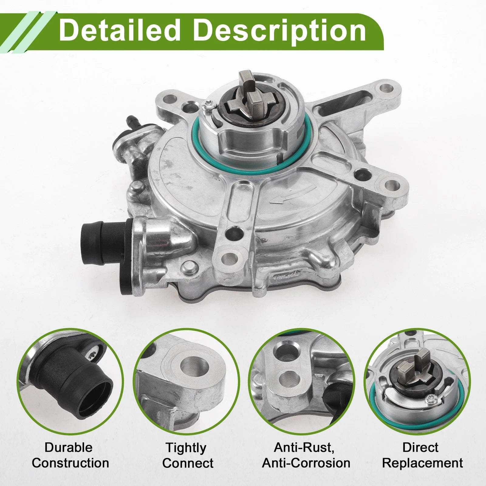 Brake Vacuum Pump No. 2762300265 for Mercedes-Benz C300 (2013–2014)