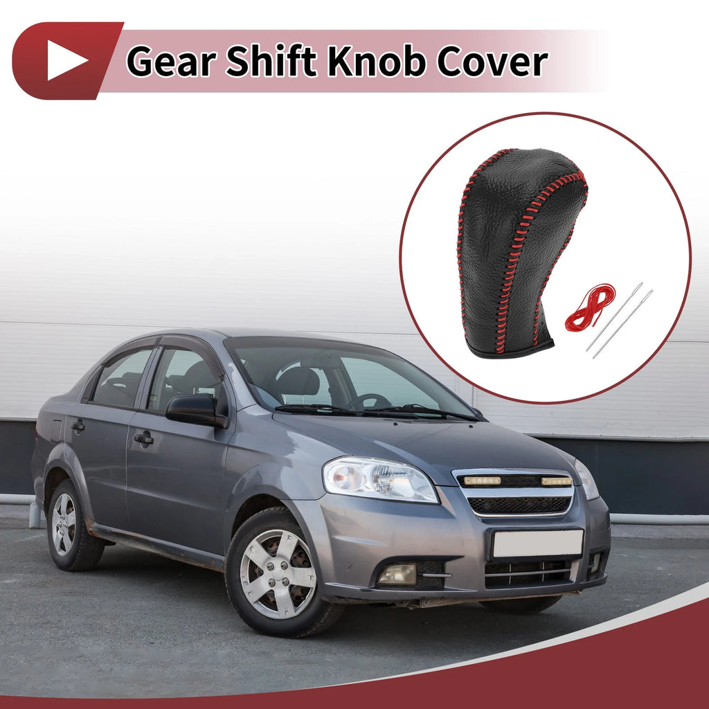 Pebbled Gear Shift Knob Cover for Car 