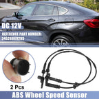 2pcs ABS Wheel Speed Sensor for BMW X3 X4 (2011–2017) 34526869293