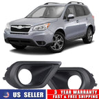 Fog Light Bezel Set for Subaru Forester (2014–2016) - Driver & Passenger Side