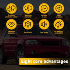 10x LED Interior Light Bulbs for Multiple Vehicles (Various Years)