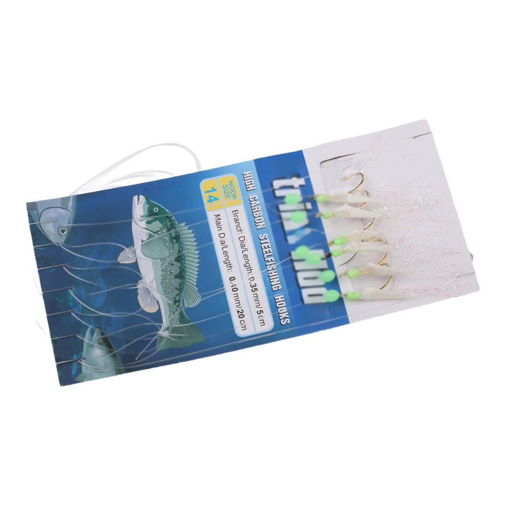 Fishing Rigs for Freshwater Fishing (Biomimetic Velvet, Built-in Pin)