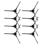 Replacement Side Brushes for Uninell UR3 Robot Vacuum Cleaner (Set of 6)
