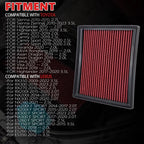 High Flow Panel Air Filter for Lexus Camry (2017–2019)