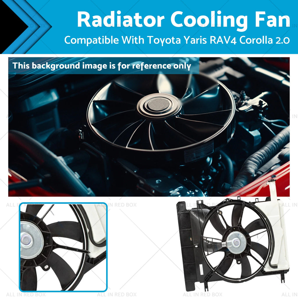 Radiator Cooling Fan for Toyota Corolla Estate 2.0 D-4D (2002–2007)