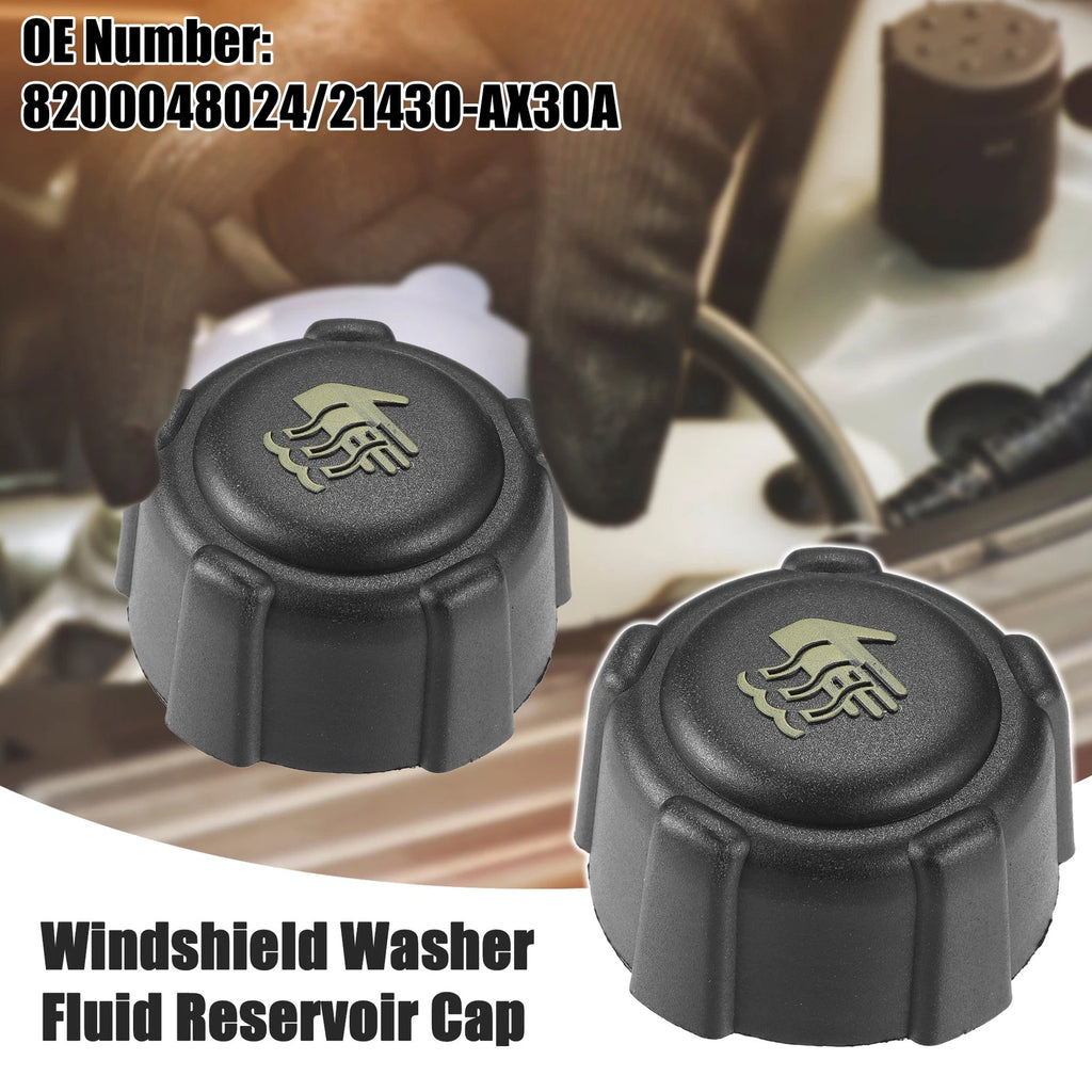 Washer Fluid Reservoir Bottle Cap for Nissan Rogue (2014–2020) No. 8200048024, 21430-AX30A