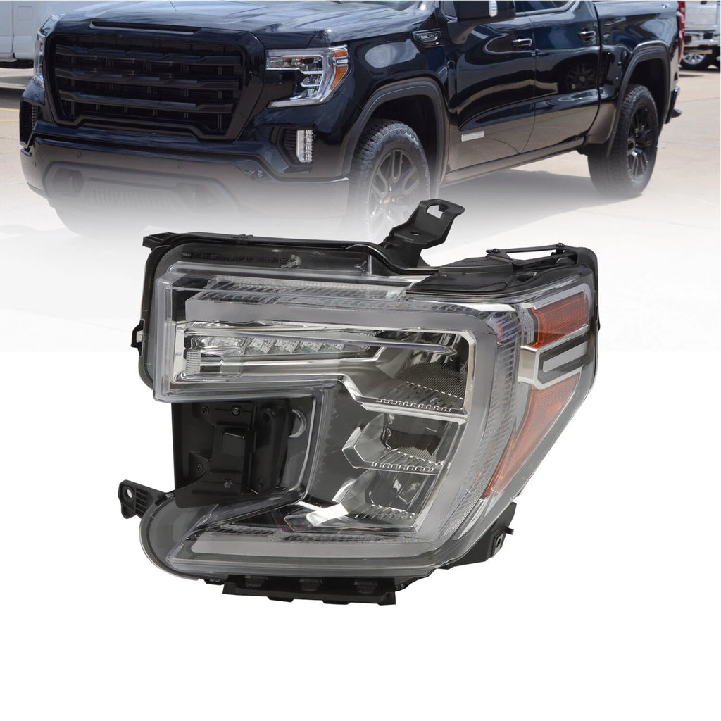Full LED Headlight Assembly for GMC Sierra 1500 (2019–2021) - Driver Left