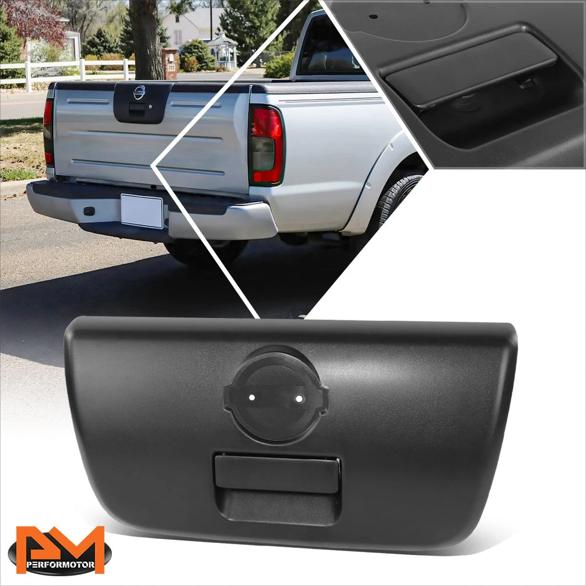 Rear Door Latch Tailgate Outer Handle for Nissan Frontier (2001–2004)