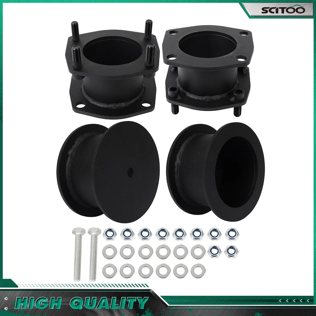 4X 3" Front & Rear Steel Leveling Kit for Jeep Commander Grand Cherokee (2006–2010)