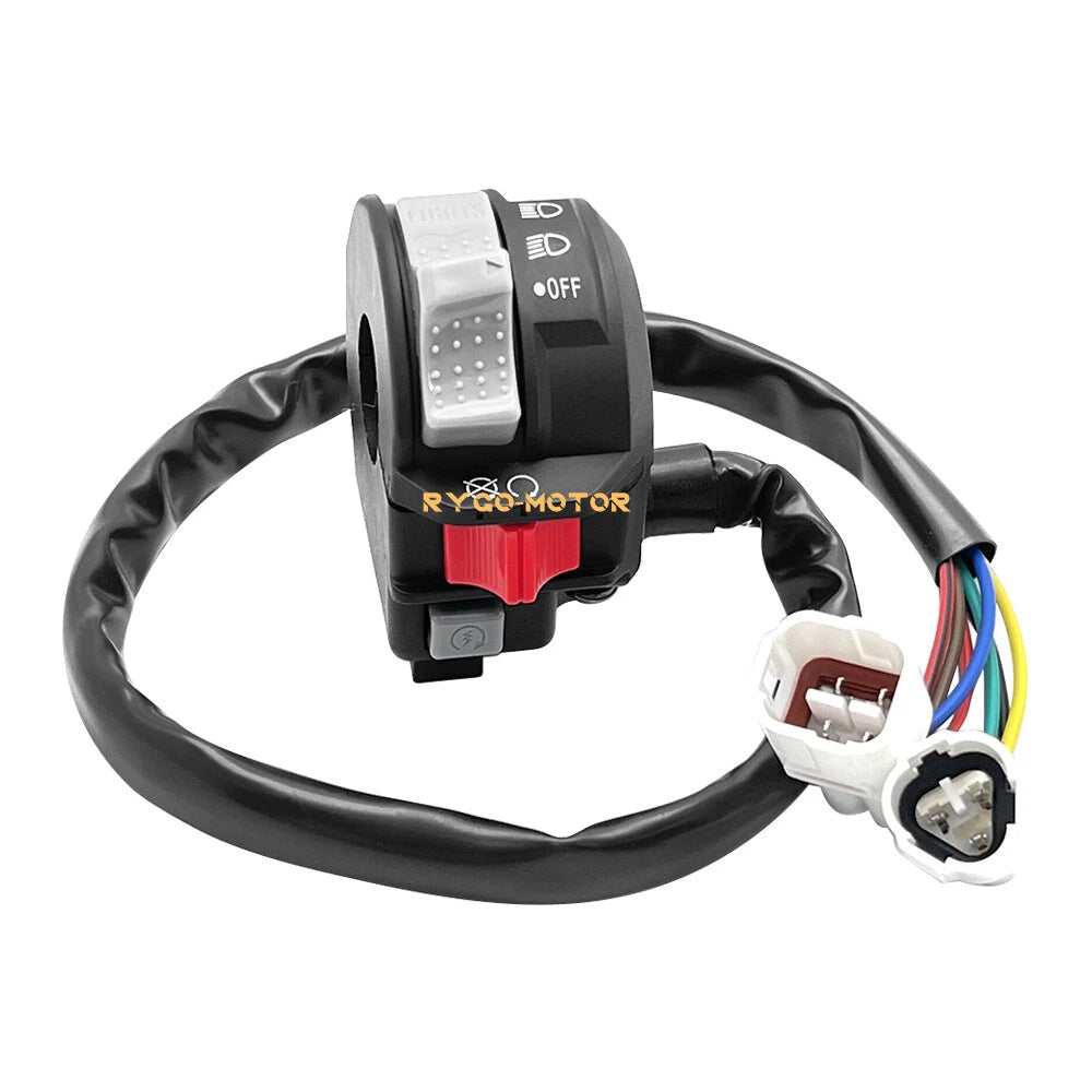 Left Handlebar Start Stop Switch for Yamaha YFZ 450 YFZ450X (2006–2008)