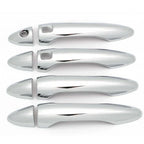 Silver Exterior Door Handle Covers for Kia Forte K3 (2013-2015) 2 x Set