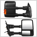 Right Side Manual Amber LED Turn Signal Towing Mirror for Ford Super Duty (2008–2016)