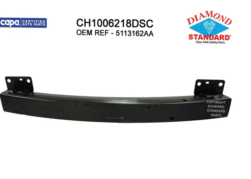 Replacement Steel Front Bumper Impact Bar for See compatibility Chart (2005–2015)