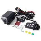 6 Gang On/Off Switch Panel for Automotive with 7 Color LED Lights