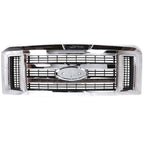 Chrome Grille Assembly for Ford E-350 Super Duty, E-150, E-250 (2008–2021)