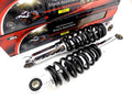 280mm JBS Black/Chrome Lowering Shock Absorbers for Yamaha SR250SE (77-85)