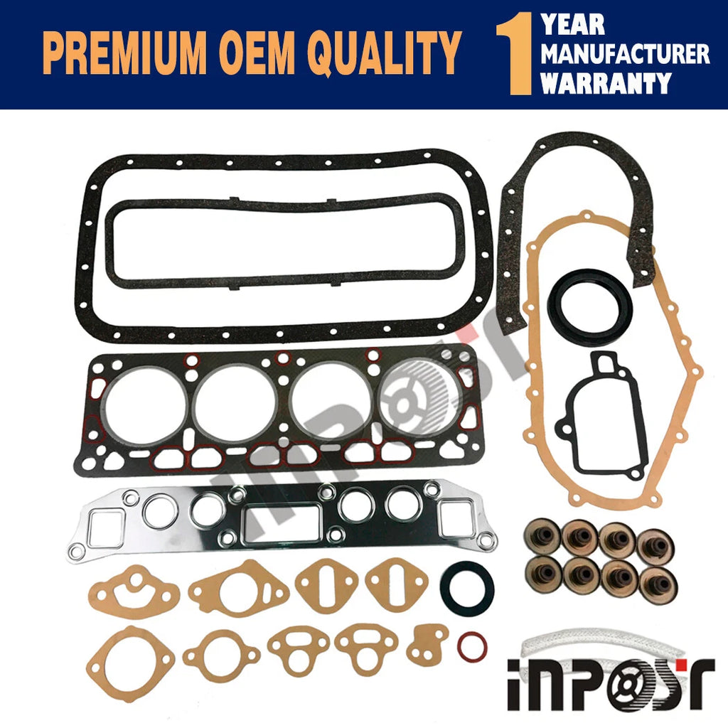H20 H20-1 Overhaul Gasket Kit for Nissan Forklift (Full Gasket)