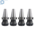 4 Piece Collet Chuck Set CAT40 ER40 for Precision Machining (20000 RPM)