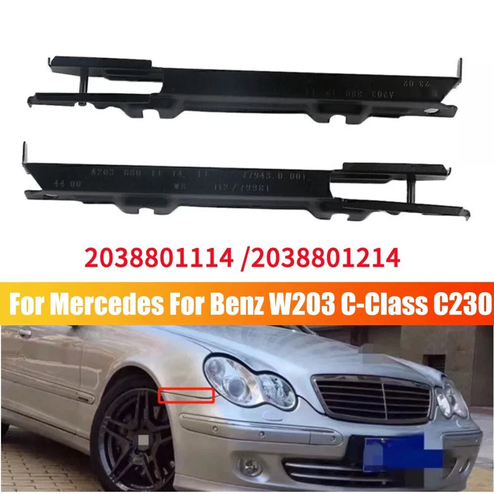 2Pcs Front Bumper Support Brackets for Mercedes C Class (2015–2021)
