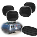 Set of 4 Smoked Tail Light Lenses for Chevy Corvette C4 (1990–1996)