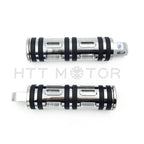 Chrome Foot Rest Pegs for Harley (32mm Male Mount)