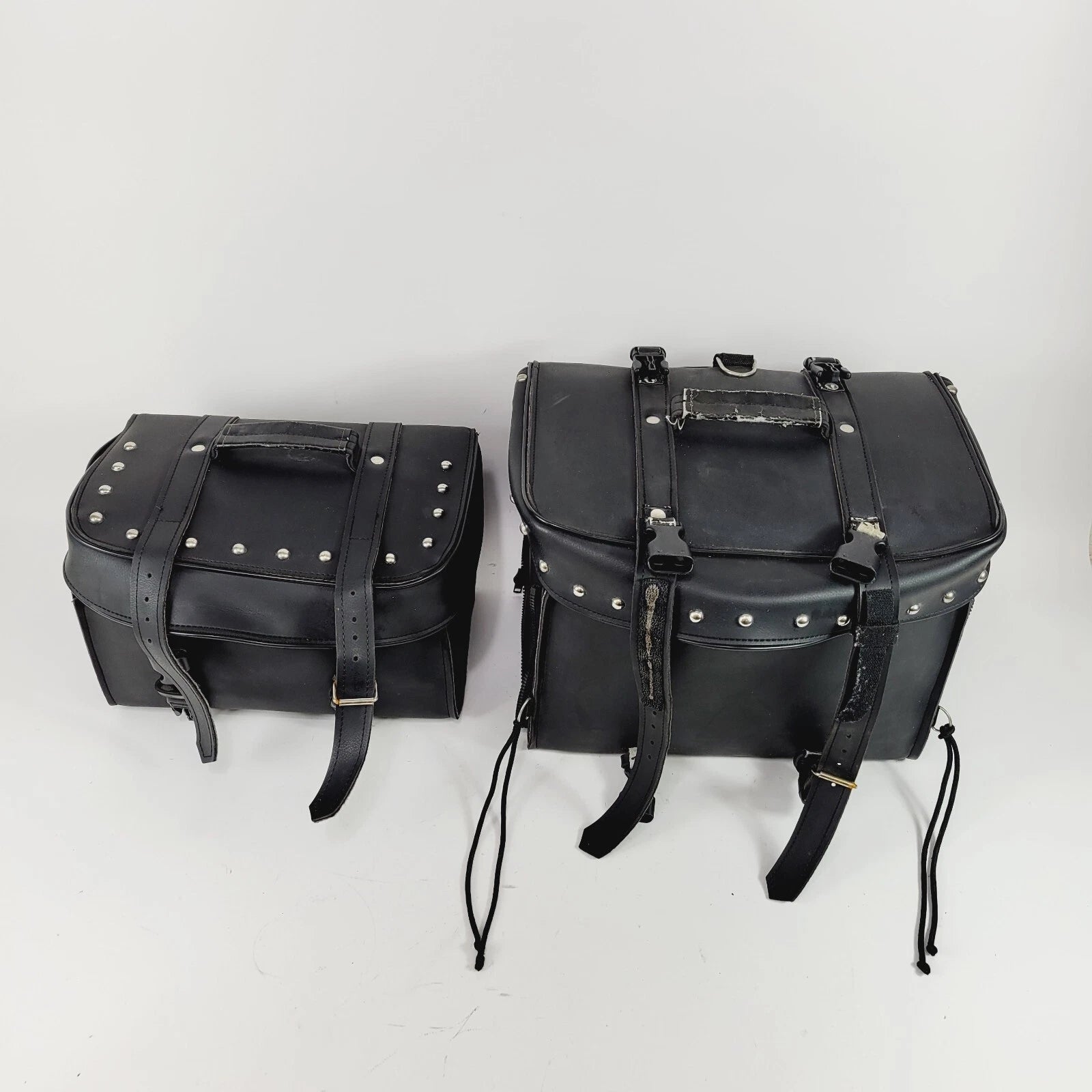 Sissy Bar Bag Set for Harley Motorcycle (Universal Fit)