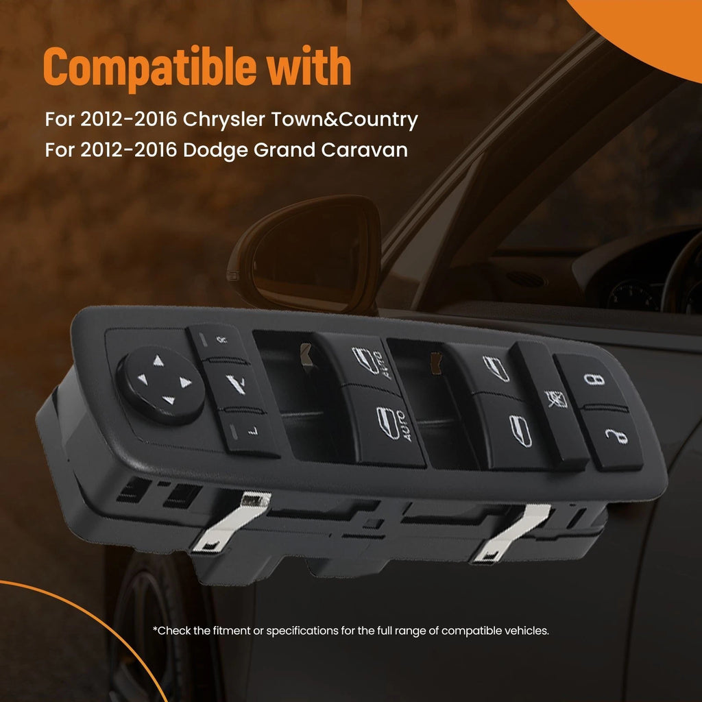 Driver Power Window Switch for Grand Caravan, Town & Country (2012–2016) SM1871