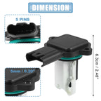 5WK97502 Mass Air Flow Sensor for BMW 535i, 330i (2006–2010)