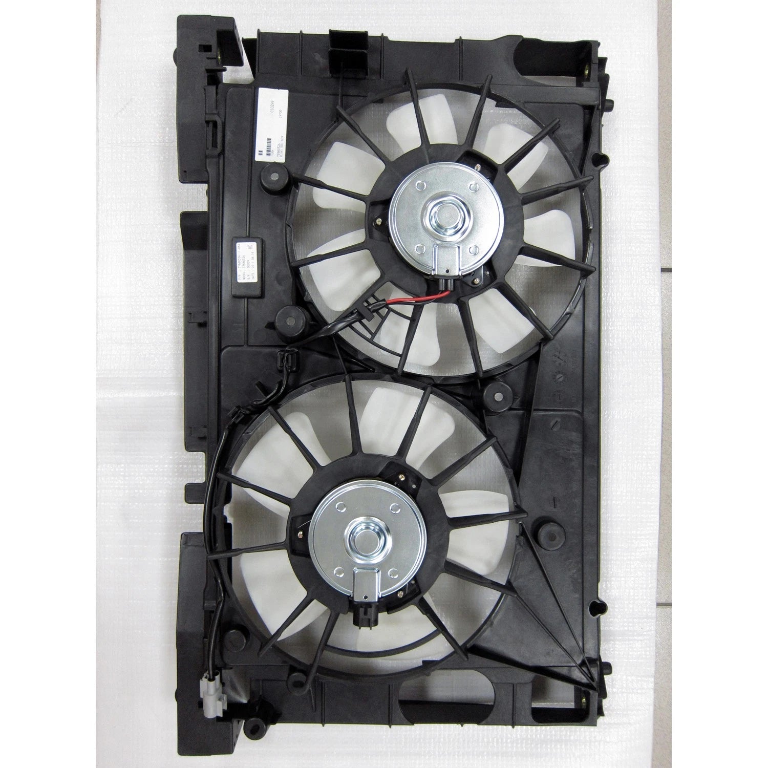 Replacement Dual Fan Assembly Repair Part For 2010-2015 Toyota Prius