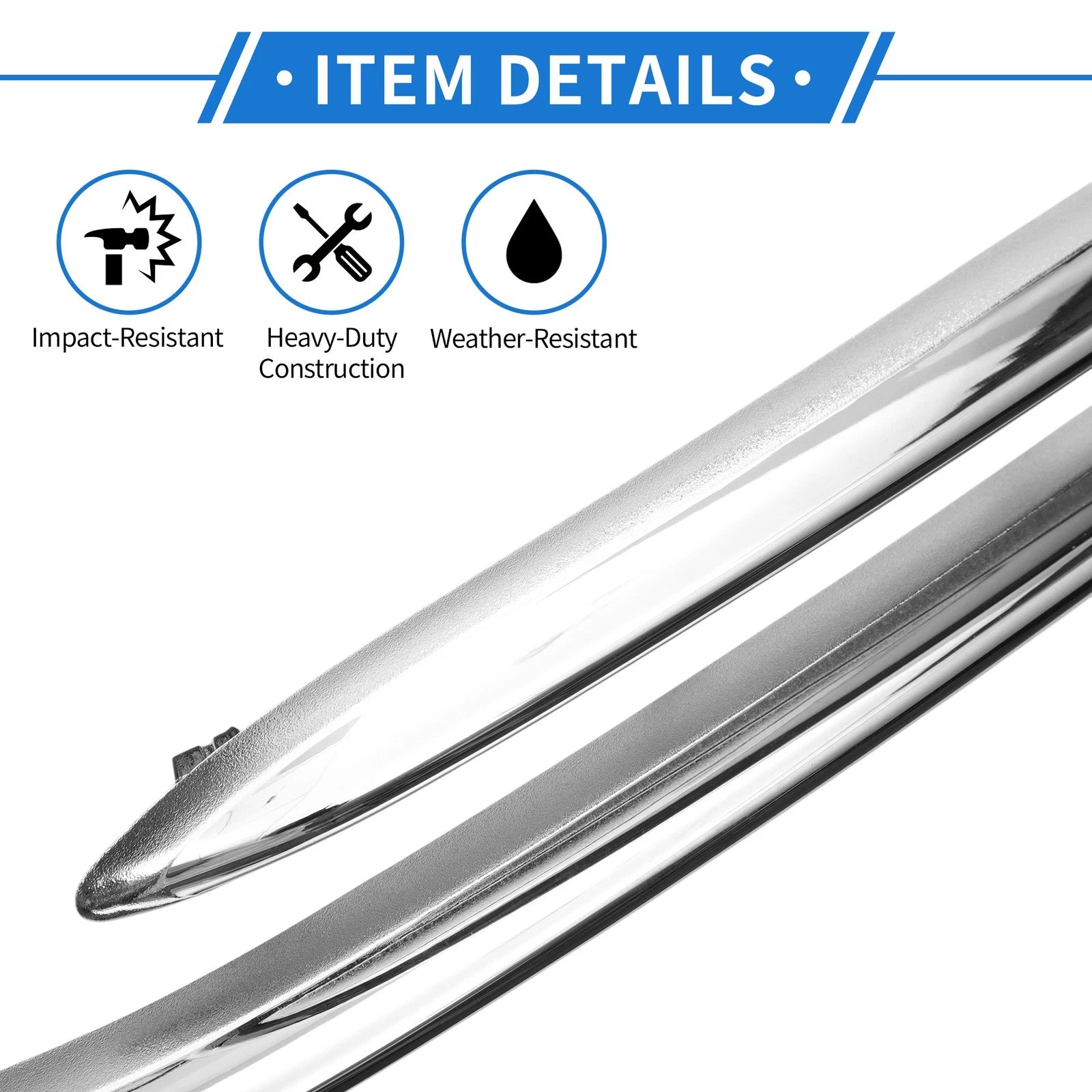Front Left Bumper Grille Trim for Mercedes-Benz W222/S (2018–2020)