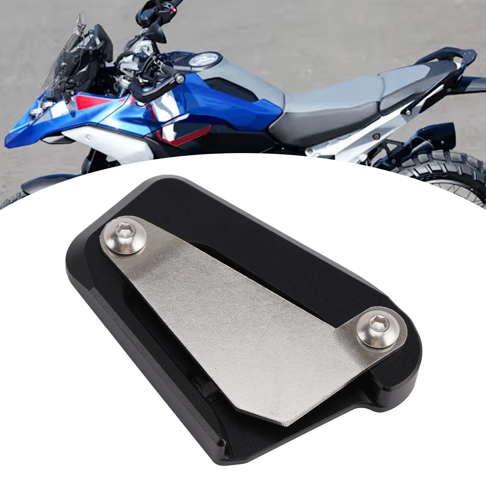 Brake Foot Pedal Enlarger Pad CNC Black for BMW R1300GS (2023–2025)