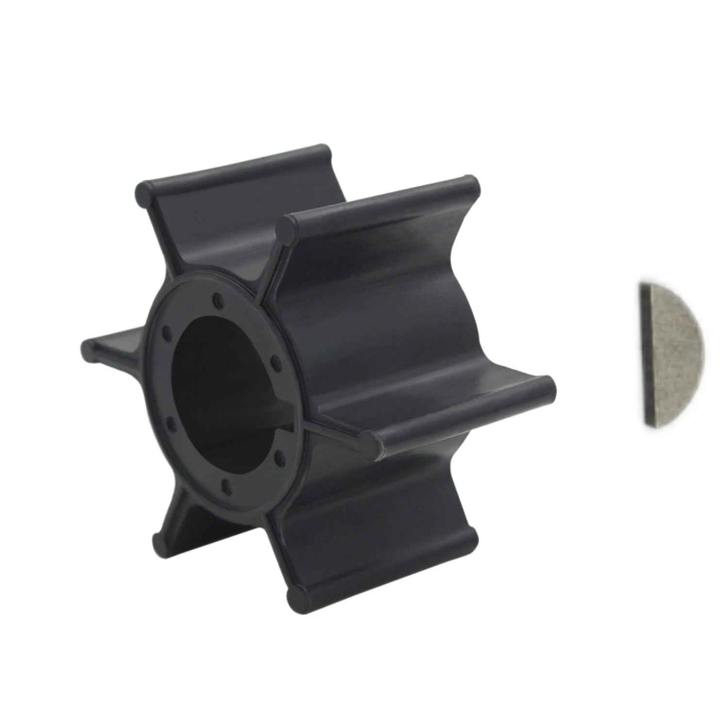 Water Pump Impeller with Key for Mercury Mariner 8HP 8A 8B (1980–1990) 47-81242