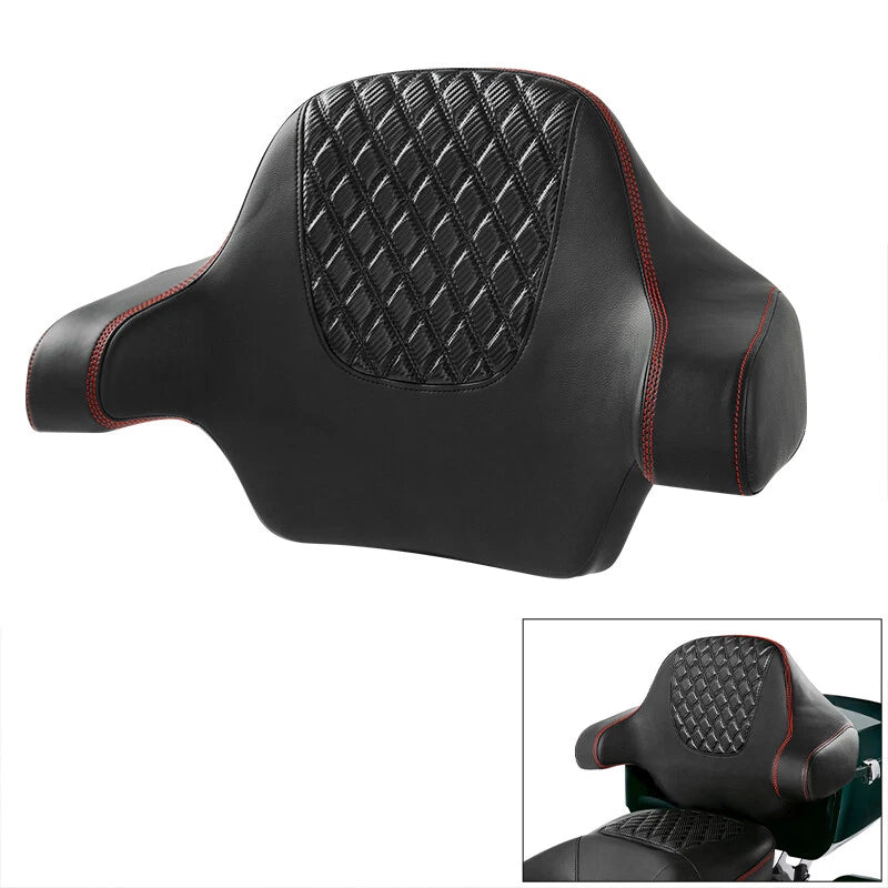 Backrest Pad for Harley Tour Touring Tri Electra Road Glide (2014–2025)