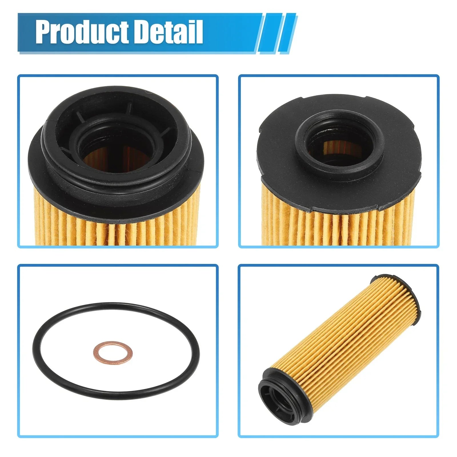 Engine Oil Filter for BMW 740i Base 3.0L