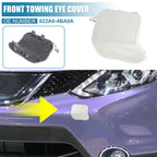 Front Bumper Tow Hook Cover 622A0-4BA0A for Nissan Rogue (2014–2016) White