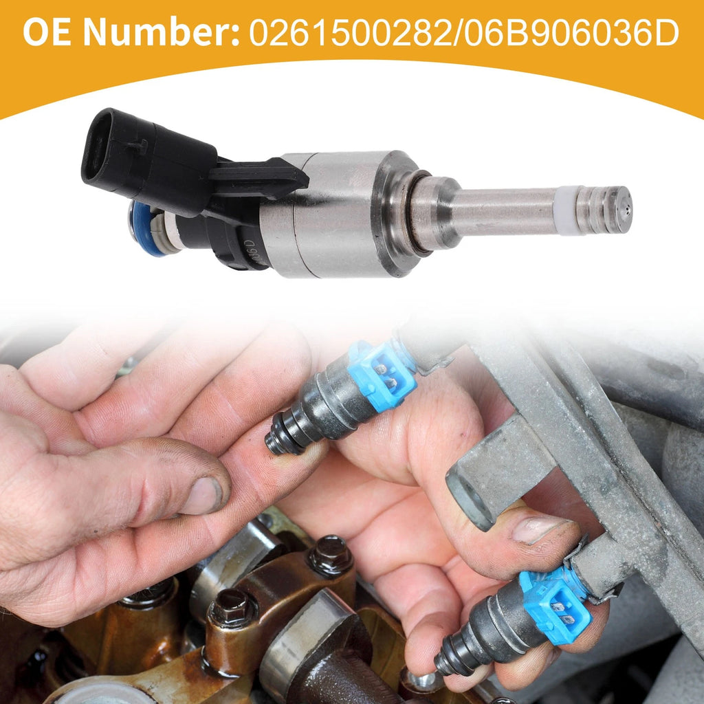 1 Pc Fuel Injector No.0261500282/06B906036D for Audi S3 (2018–2019)